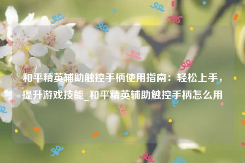 和平精英辅助触控手柄使用指南：轻松上手，提升游戏技能_和平精英辅助触控手柄怎么用